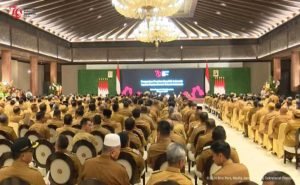 Jokowi Pimpin Rakor 517 Kepala Daerah di IKN