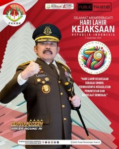 Kejaksaan Agung Gelar Upacara Peringatan Hari Lahir