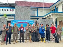 Gotong Royong Lintas Sektor Warnai Ujoh Bilang, Satpol PP Mahulu Perkuat Budaya ASRI