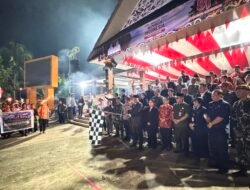 Obor Menyala di Mahulu, Wabub Ajak Warga Rapatkan Barisan dan Jaga Persatuan