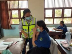 Jaga Pelajar Tetap Belajar di Tengah Asap dan Debu, PT BEK Salurkan 20.000 Masker