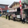 Lindungi Warga dari Paparan Asap, Polres Mahakam Ulu Bagikan Masker dan Serukan Cegah Karhutla