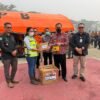 Karhutla Marak, PT BEK Kirim Tujuh Set Pompa Portable untuk Petugas Pemadam