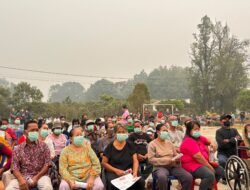 Penderita ISPA Di Kutai Barat Tembus 1.504 Kasus, Warga Kampung Bunyut Dapat Layanan Kesehatan Gratis